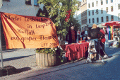 Strassenfest in Halle: LFT - Stand