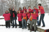 Gruppenfoto im Clarapark