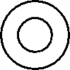 Symbol kleiner Kreis im grossen Kreis